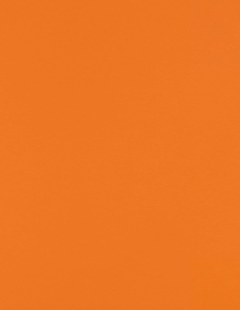 LUXPaper 8.5" x 11" Paper | Letter Size | Mandarin Orange | 80lb. Text | 50 Qty | Amazon (US)