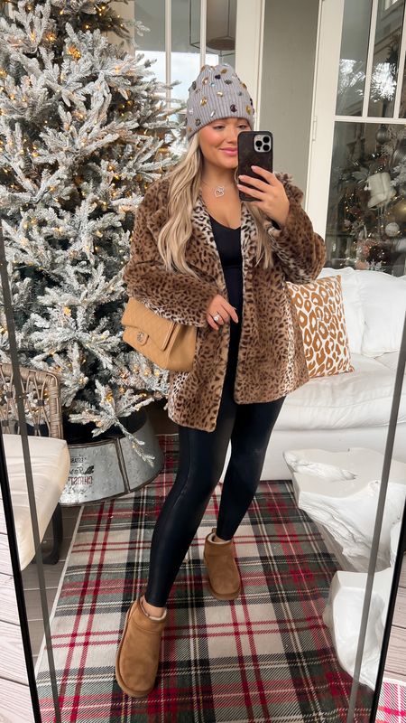 Winter outfit
NYC travel style 
Leopard coat
Spanx sale
Express try on 
Gift idea for HER


#LTKHoliday #LTKGiftGuide #LTKtravel