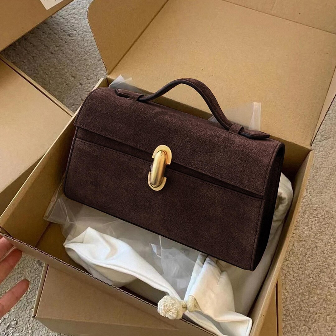 Leather Box Top Handle Bag,square Handbag,women Purse, Evening Bags Clutch - Etsy | Etsy (US)