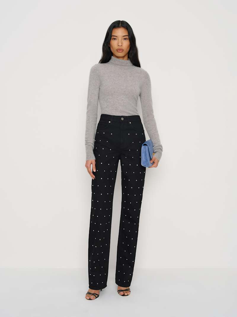 Harriet High Rise Relaxed Straight Jeans | Reformation (Global)