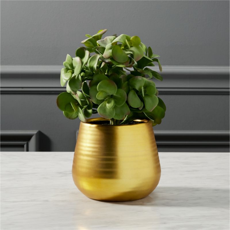 Potted Faux Eucalyptus Plant 9.25"In stock and ready to ship.ZIP Code 19019Change Zip Code: Submi... | CB2