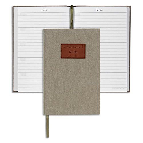 Levenger 5-Year Journal - Ruled (Diary, Notebook)/366 pages, Micro-Perforated 100gsm pages | Amazon (US)
