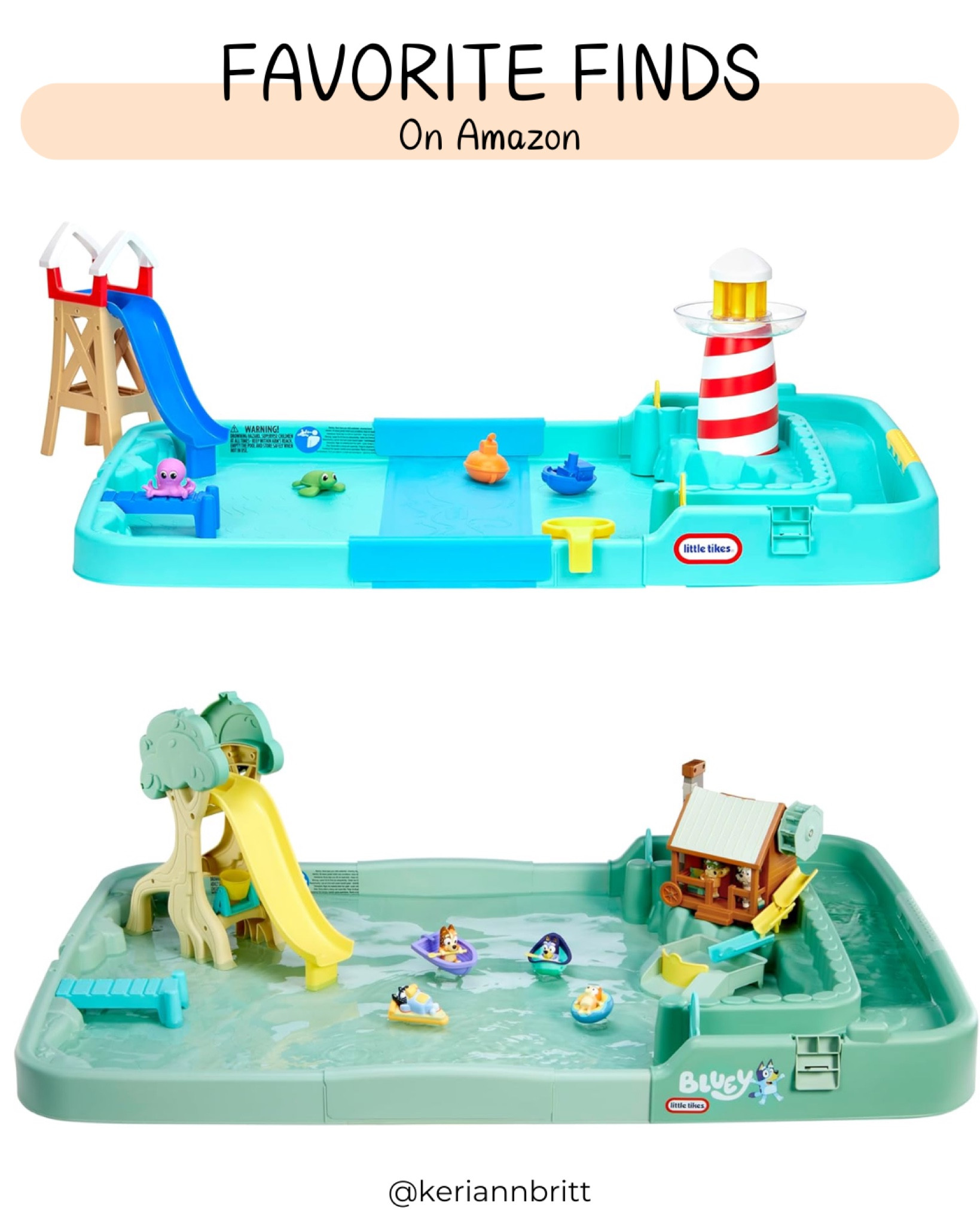 Little Tikes Folding Water Table

Bluey water table / kids outdoor toys / toddler toys 

#LTKSeasonal #LTKKids #LTKFindsUnder100