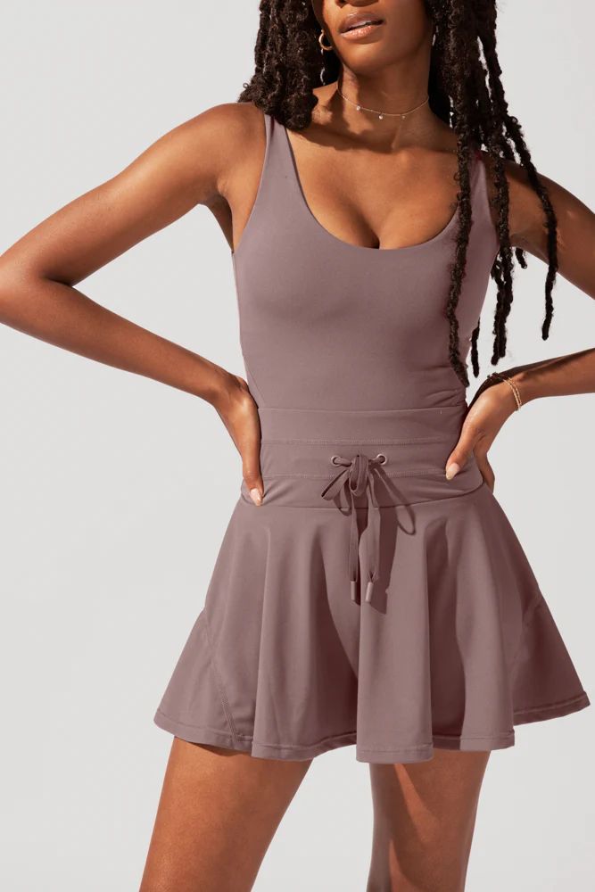 Twirl Dress - Peppercorn | POPFLEX