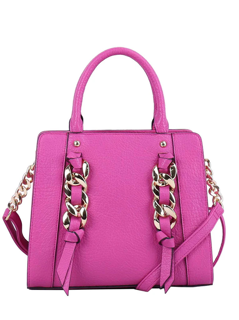 Maison Satchel in Raspberry Rose | Jessica Simpson E Commerce