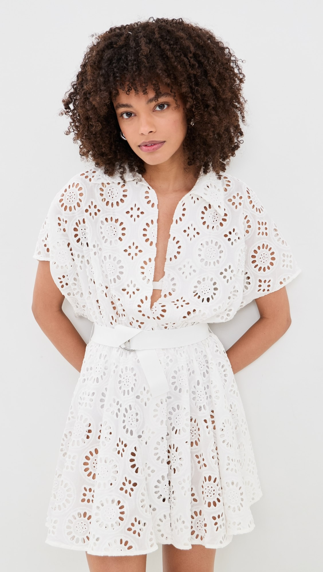 Flared Shirt Mini Dress | Shopbop