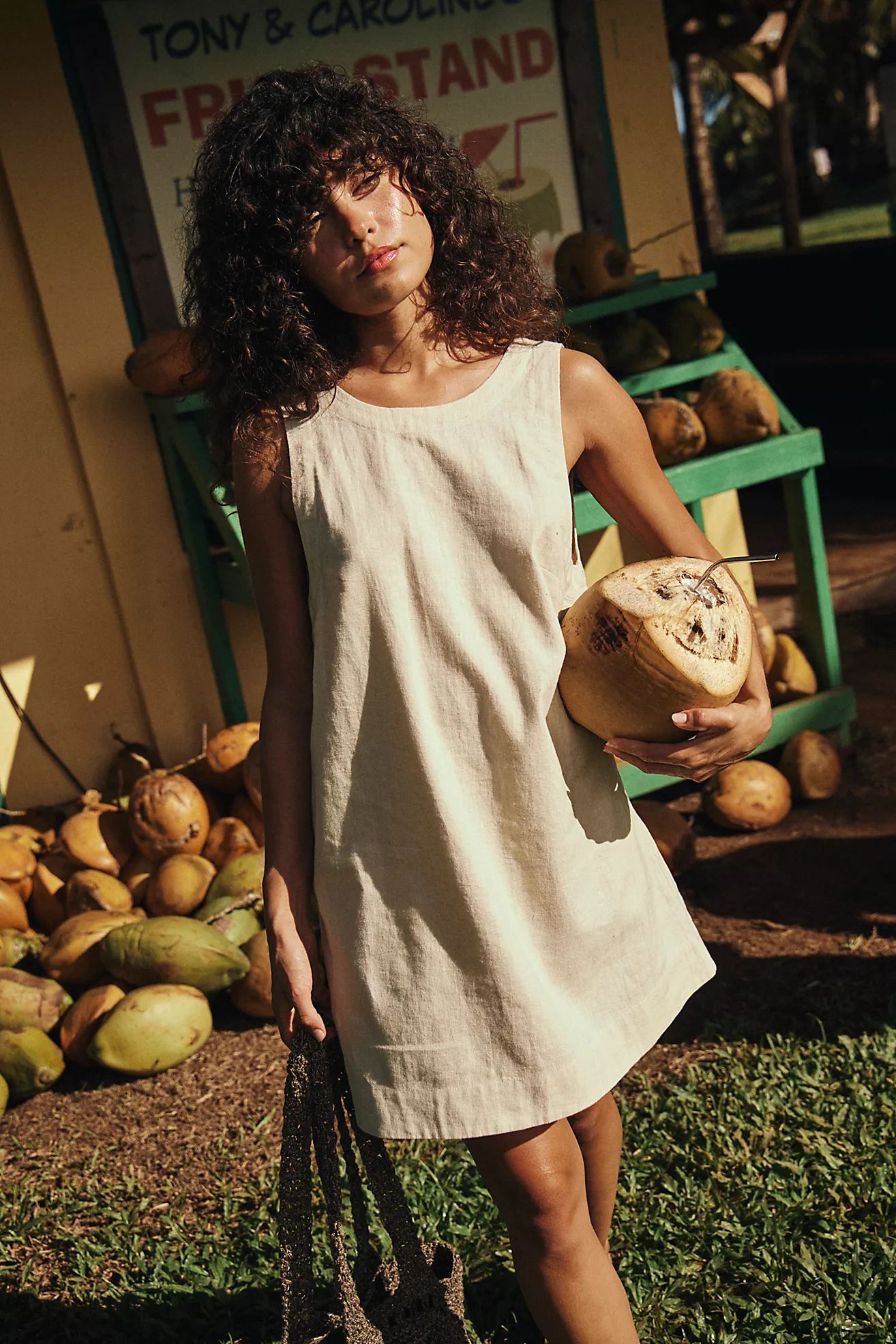 Full Of Sunshine Cotton-Linen Mini | Free People (Global - UK&FR Excluded)