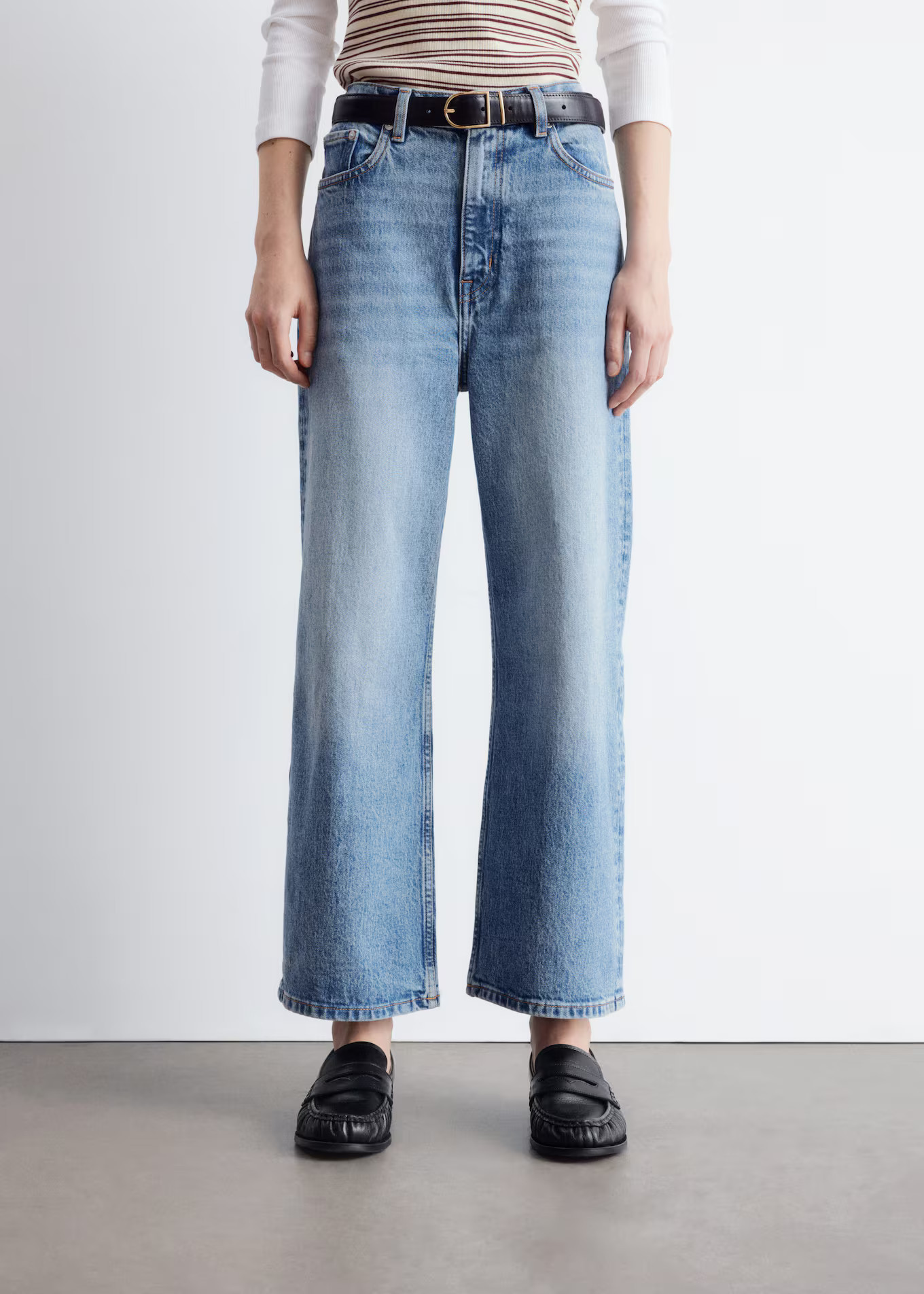 Cropped Wide-Leg Jeans | & Other Stories UK