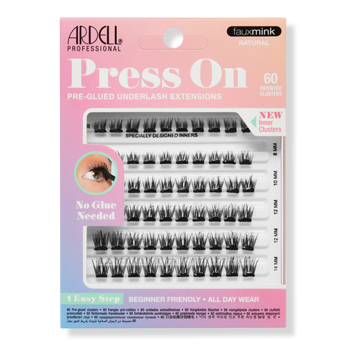 Press On Pre-glue Underlash Extensions, Faux Mink Natural | Ulta