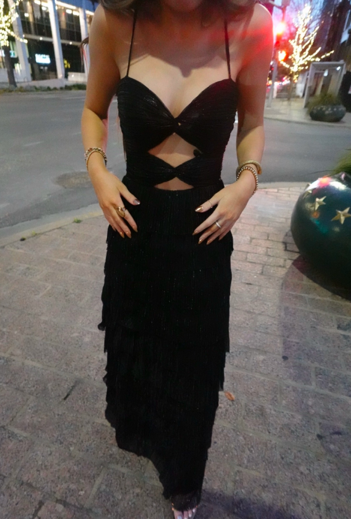 the perfect elegant occasion-birthday/prom dress! so flattering and comfortable! loved this so much!

#LTKParties
