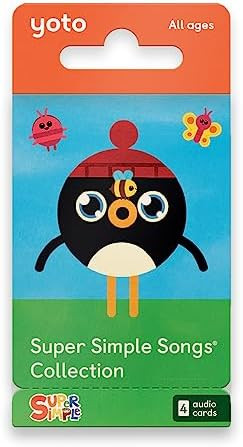 YOTO Super Simple Songs Collection – 4 Kids Musical Cards for Use with Player & Mini All-in-1 A... | Amazon (US)