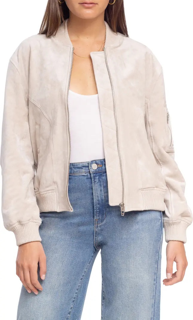 BLANKNYC Faux Suede Bomber Jacket | Nordstrom | Nordstrom