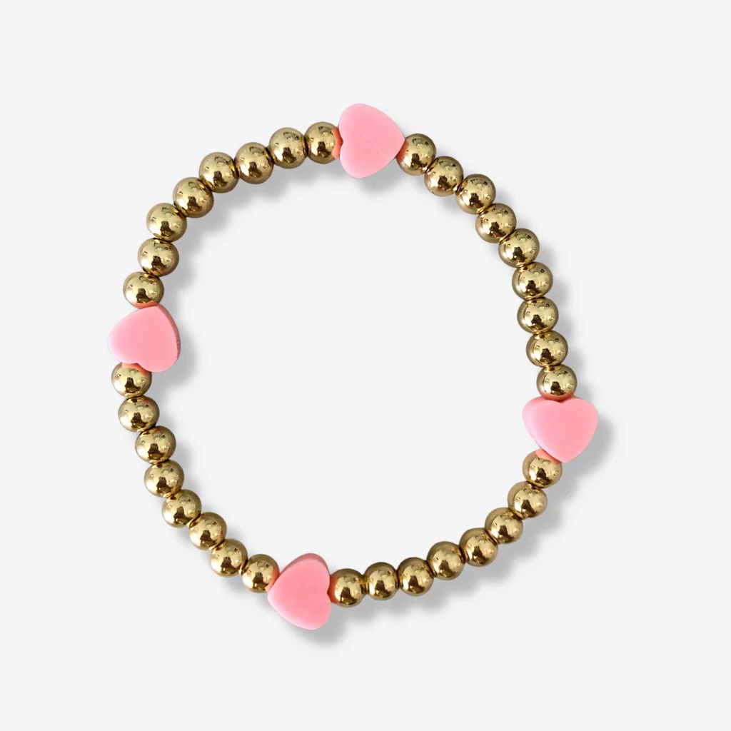 Be Mine Pink Heart Bracelet | Alexandra Gioia