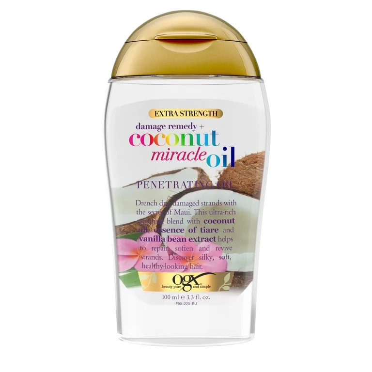 Coconut Miracle Oil Penetrating Hair Oil Treatment, 3.3 fl oz | Walmart (US)