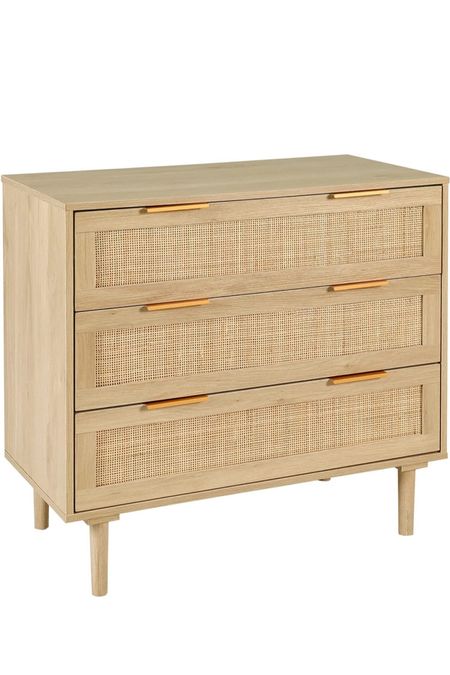 Trendy small dressers, bed side tables, night stands, Amazon home find. Affordable, trendy, rattan furniture, natural wood.

#LTKhome