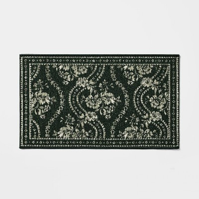 20"x34" Foliage Scatter Rug Burgundy - Threshold™ designed with Studio McGee | Target
