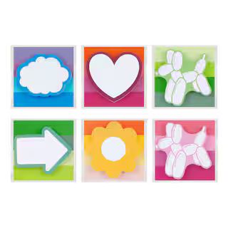 Assorted Quirky Sticky Note Pad by Celebrate It™, 1pc. | Michaels Stores
