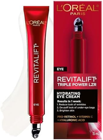 L'Oreal Paris Revitalift Triple Power Eye Cream for Wrinkles | Amazon (CA)