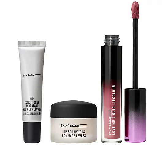MAC Cosmetics Love Me Lip Care Trio | QVC
