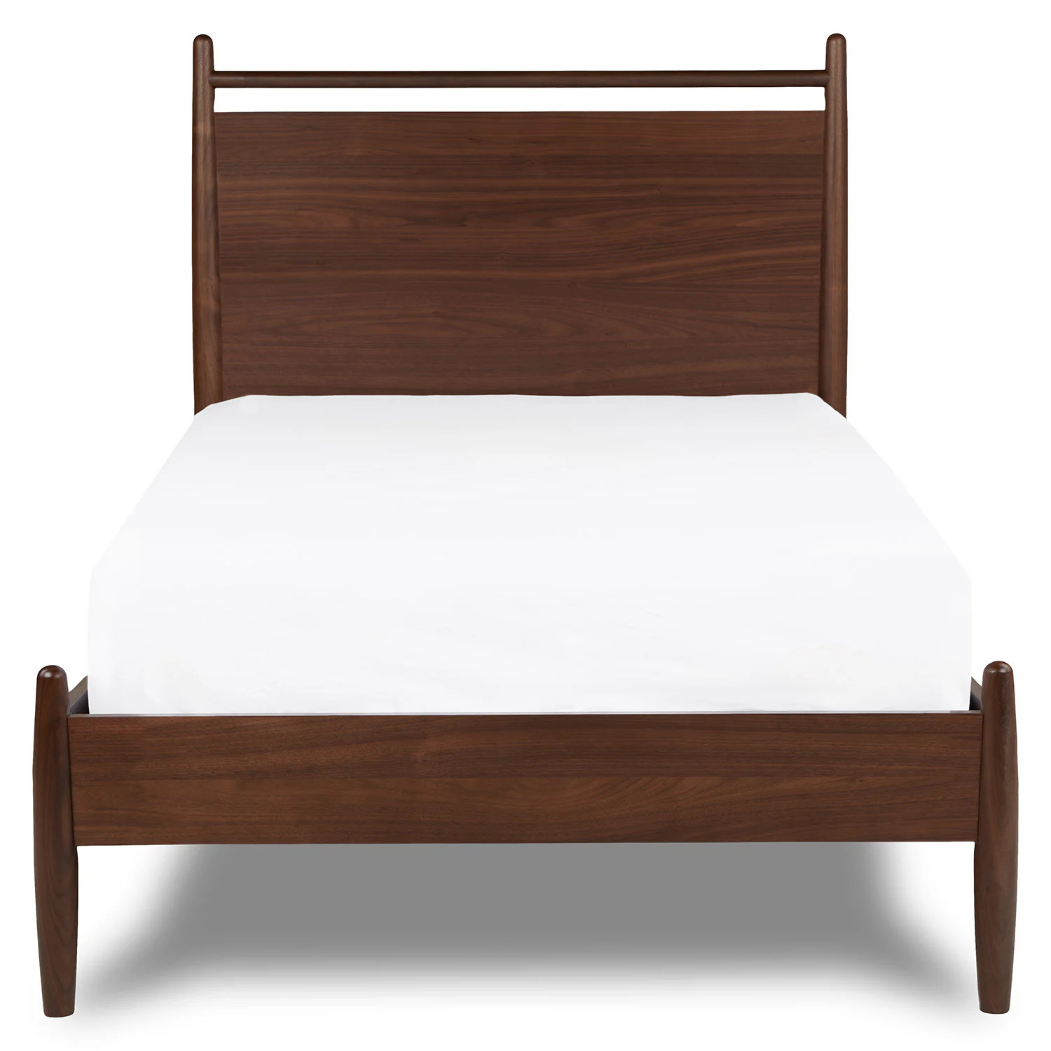 Lenia Twin Panel Bed - Walnut | Article