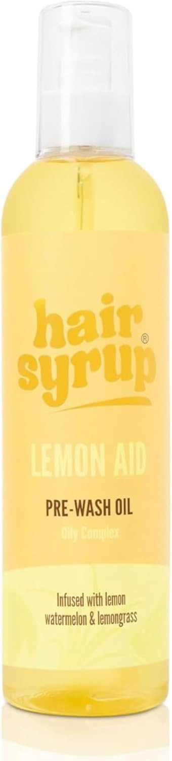 Hair Syrup | Lemon-Aid Pre-Wash Hair Oil | Refresh & Rejuvenate Your Scalp | Infused with Lemon, ... | Amazon (UK)