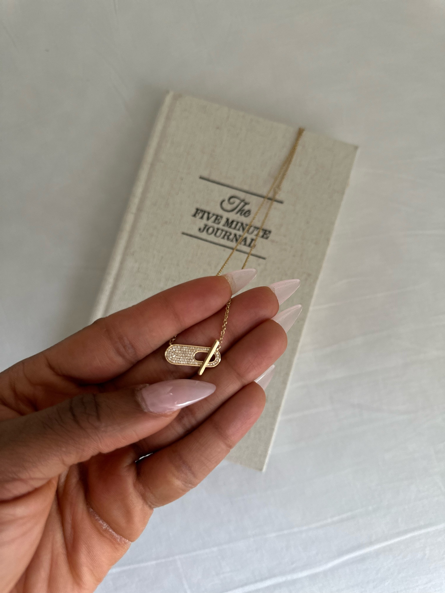 Valentine’s Day gift idea for her…this toggle gold necklace is a dainty statement 

Start a gratitude journaling with this journal 

#valentinesday
#giftguide
#selfcare

#LTKGiftGuide #LTKMostLoved