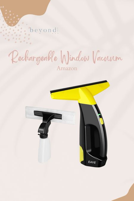 I have featured this rechargeable window vac is so many reels and it’s back in stock! Saves on paper towels and the frustration of streaks  

#LTKsalealert #LTKhome