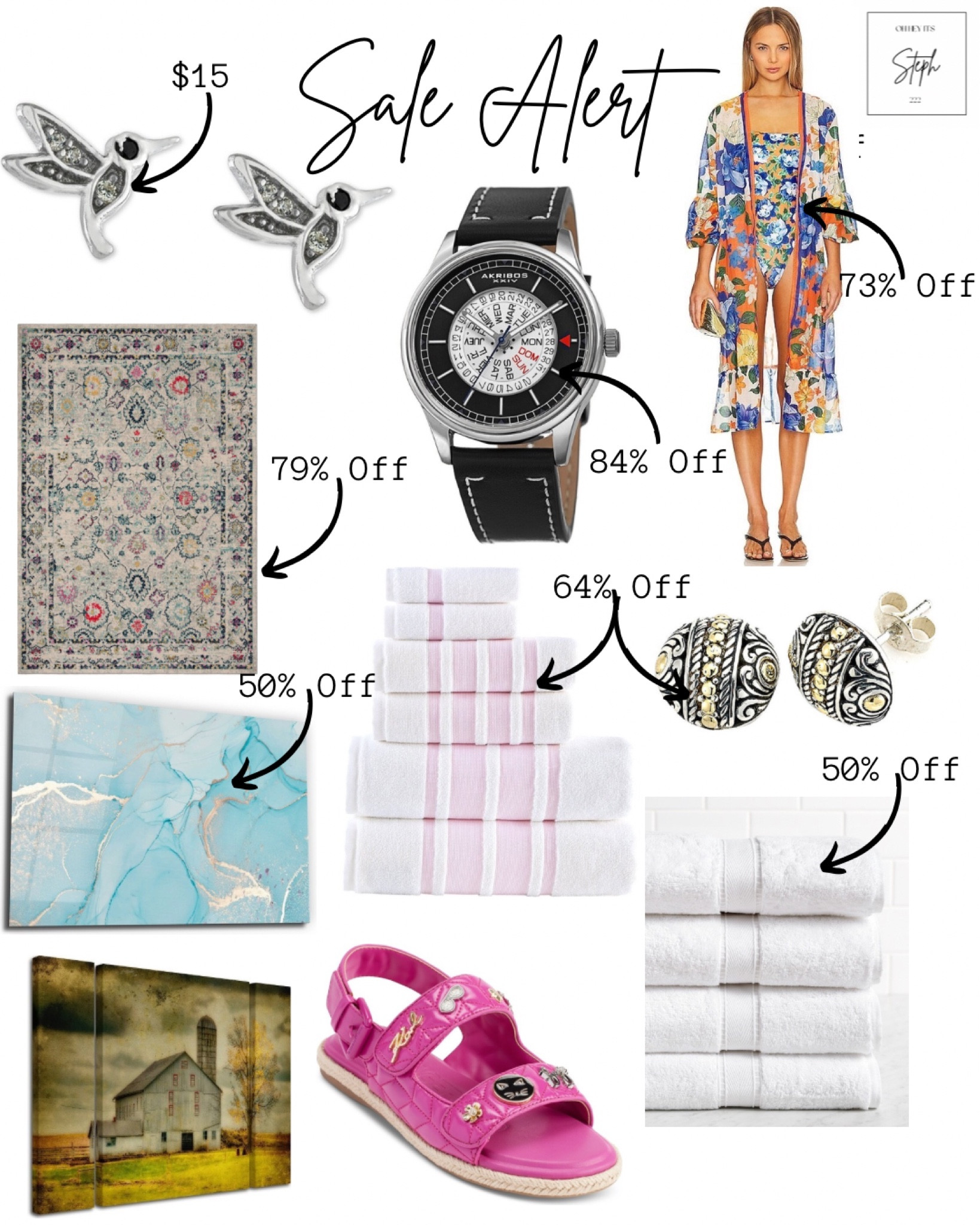 Sale alert best sales of the week


Multi Panel Art Set, Target, Flat Sandals, Karl Lagerfeld Paris, Macys, Bath Towels, rue la la, Etsy, Wall Art, towel set, Brooks Brothers, gilt, Silver Studs, Stud Earrings, Mini Dress, revolve, Rug, Safavieh, Men's Watch

#LTKHome #LTKFindsUnder100 #LTKSaleAlert