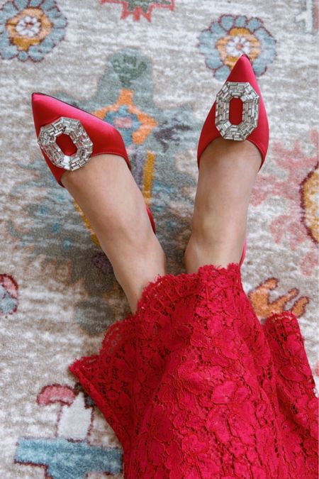 Not just for Wednesdays 🩷

Shoes: RTTS
Dress: Old Tracy Reese 

#dress #weddingguest #weddingshoes #pink #ootn #dressshoes #shoes #heels #slingbacks #pinkheels #style #homedecor #rug #home #decor #style

#LTKHoliday #LTKparties #LTKSeasonal