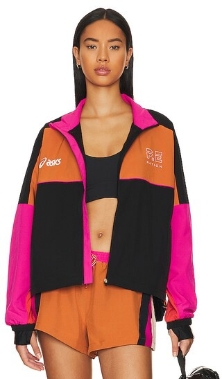 x Asics Sequence Jacket in Golden Oak | Revolve Clothing (Global)