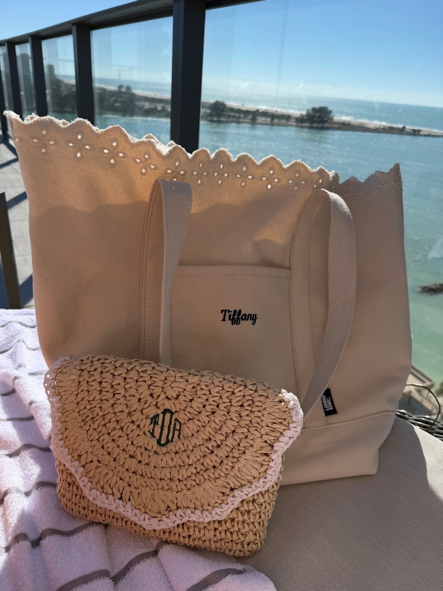 We recently ordered these bags from Lands’ End and Mark & Graham and had them embroidered for a personalized touch. They are such great everyday bags and perfect for travel, errands, or keeping things organized. We love pieces like this that are both practical and special.

#LTKMidsize #LTKOver40 #LTKSeasonal