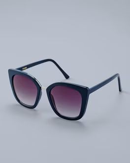 Navy Cat Eye Sunglasses | White House Black Market