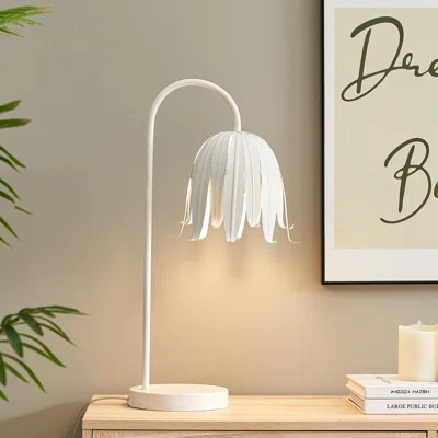 Kialani 23.63" Arched Steel Table Lamp | Wayfair North America