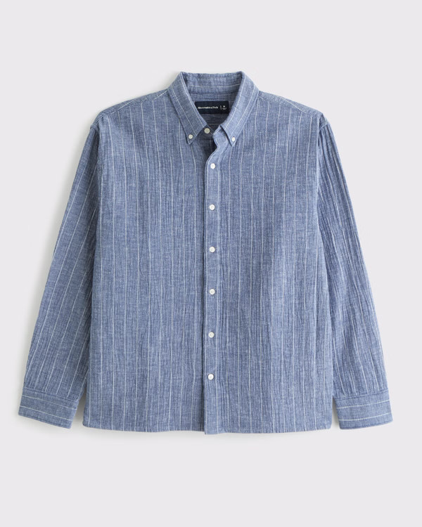 Men's A&F Breezy Shirt | Men's | Abercrombie.com | Abercrombie & Fitch (UK)