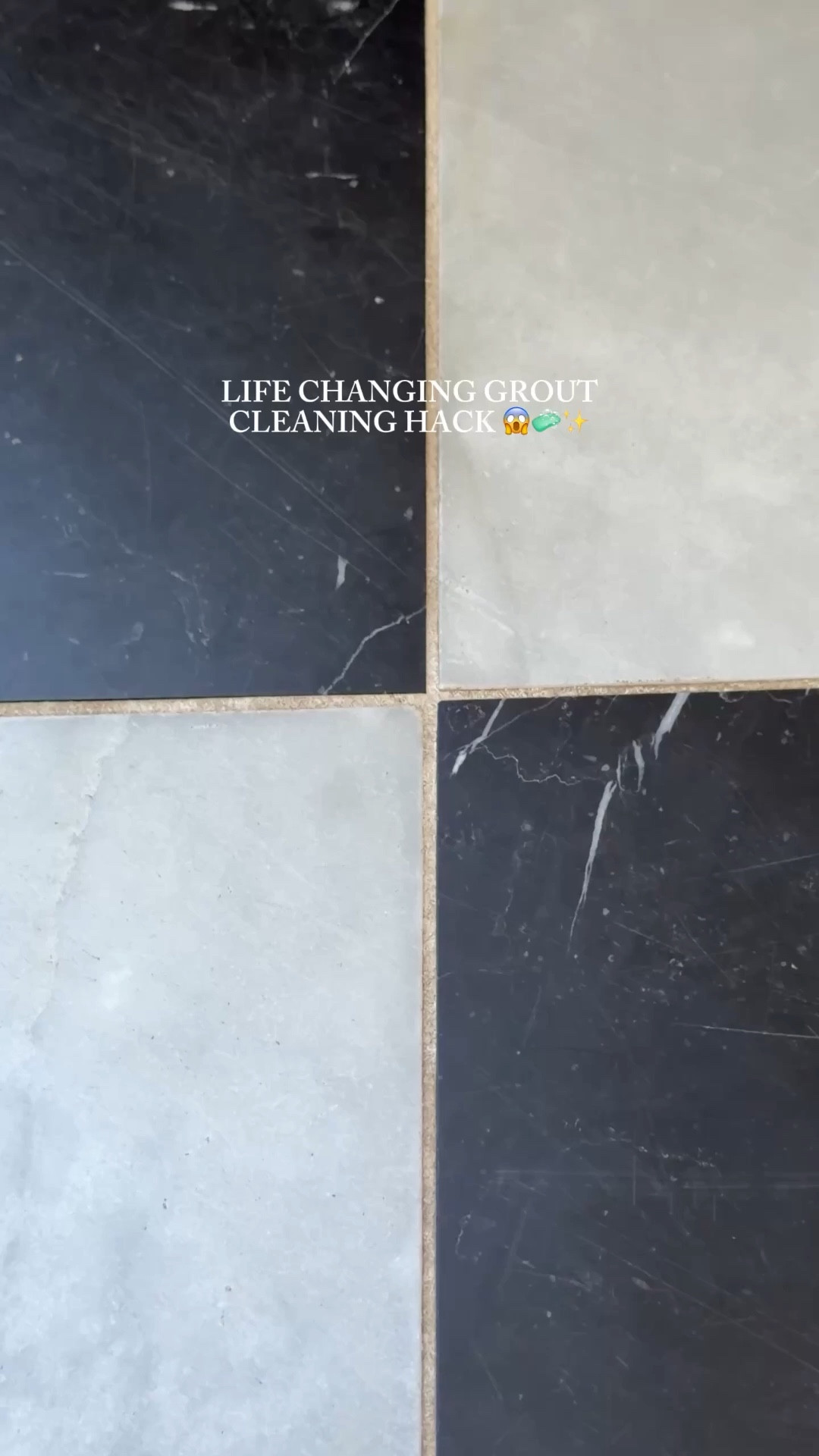 Grout cleaning hack you need to try ✨🧼
I used glass cleaner on my grout and… it actually works

Just spray, let it sit for a minute, then scrub and wipe! it lifts dirt so easily and makes everything look instantly brighter 🤍

such a simple, low-effort clean that makes a huge difference
linked what I used ✨