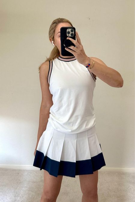 Tennis skirt
Tennis outfit 

Summer outfit 
Summer 
Vacation outfit
Vacation 

#Itkseasonal
#Itkover40
#Itku
#LTKFitness #LTKFindsUnder100