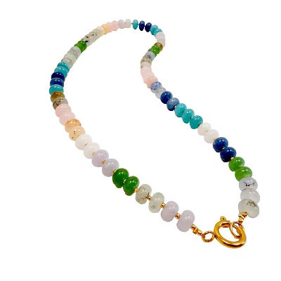 Color Pop Bold Gemstone Beaded Necklace | Target