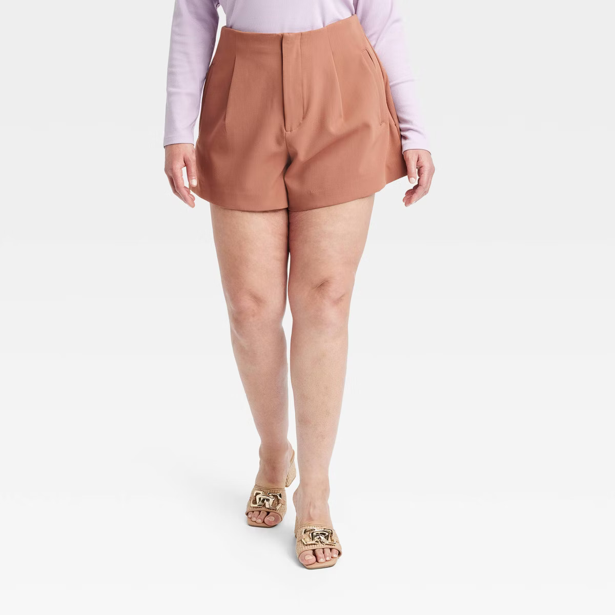Women's High-Rise Tailored Shorts - A New Day™ | Target