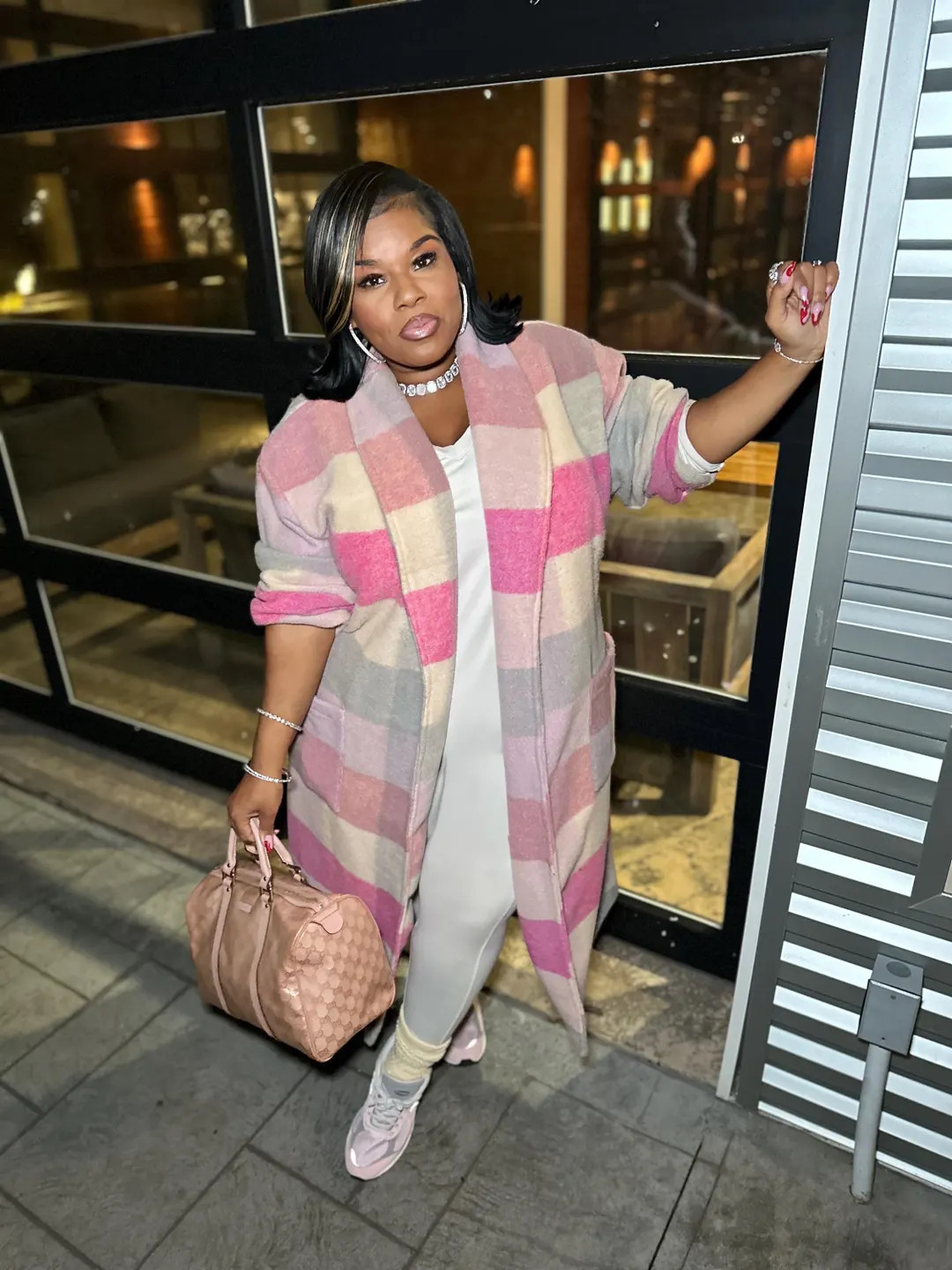 Pluto Long Coat pink - Etsy | Etsy (US)