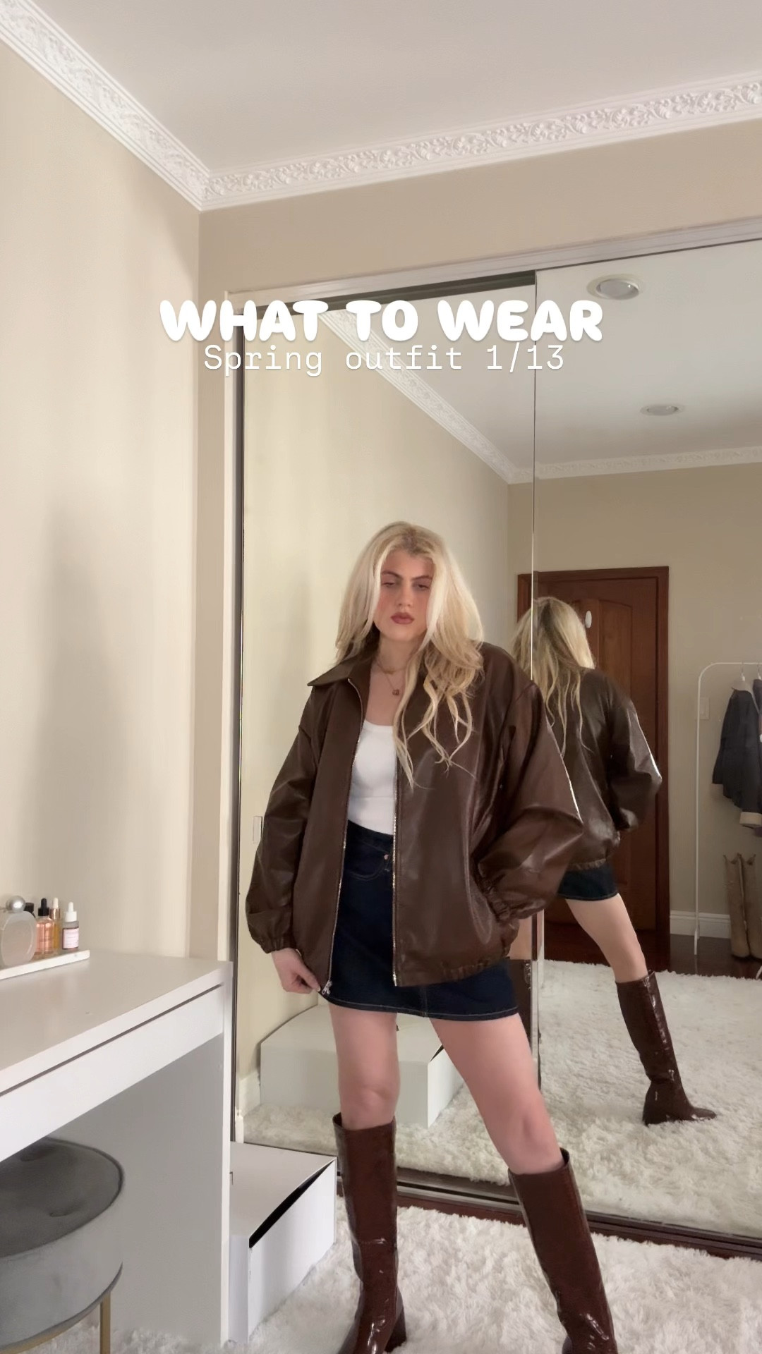Love a good skirt with a over sized jacket! 💛

Spring outfits, spring fashion, style tips, style inspo,

#springfashion #springtrends #outfits, 

#LTKSpringSale #LTKStyleTip #LTKSeasonal