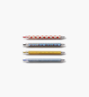 Gel Pen Set of 4 - Schoolhouse | Rifle Paper Co.