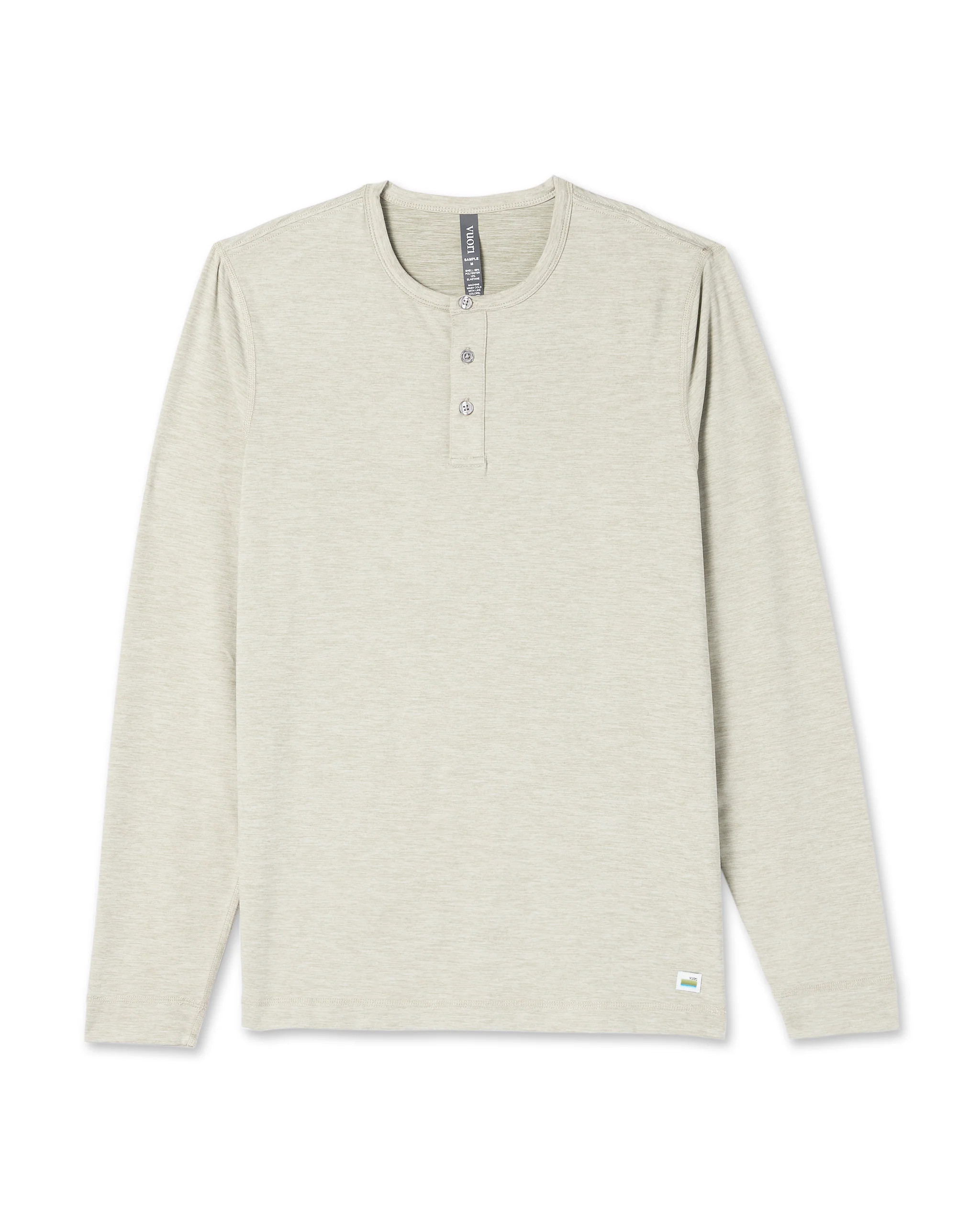 Long Sleeve Ease Performance Henley | Vuori Clothing (US & Canada)