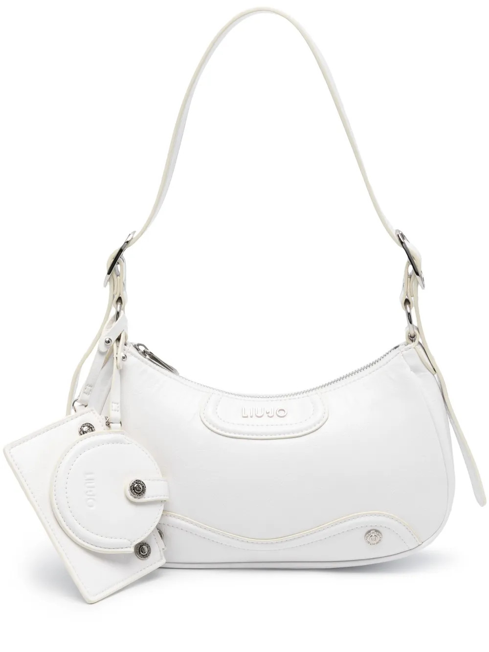 logo-lettering shoulder bag | Farfetch Global