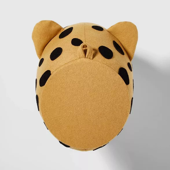 Animal Wall Decor Felt Cheetah Yellow - Pillowfort™ | Target