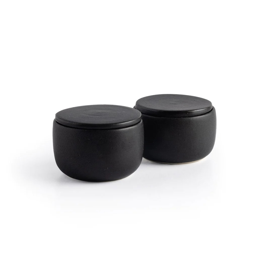 Nelo Salt Jar - Set of 2 | Burke Decor