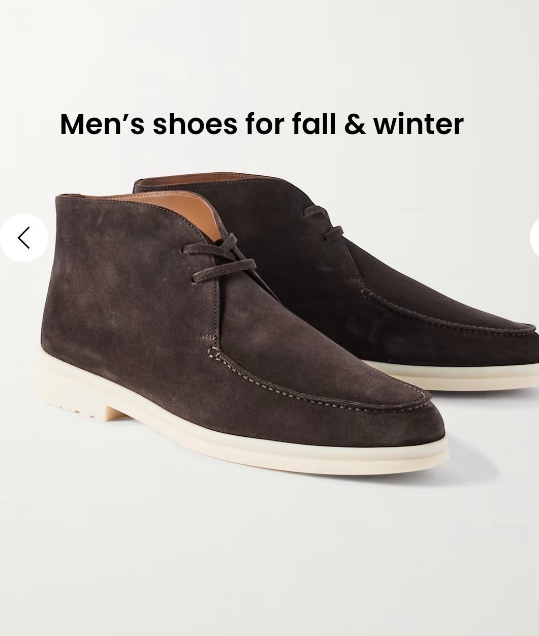 Men’s shoes for fall & winter 

#LTKWorkwear #LTKGiftGuide #LTKHoliday