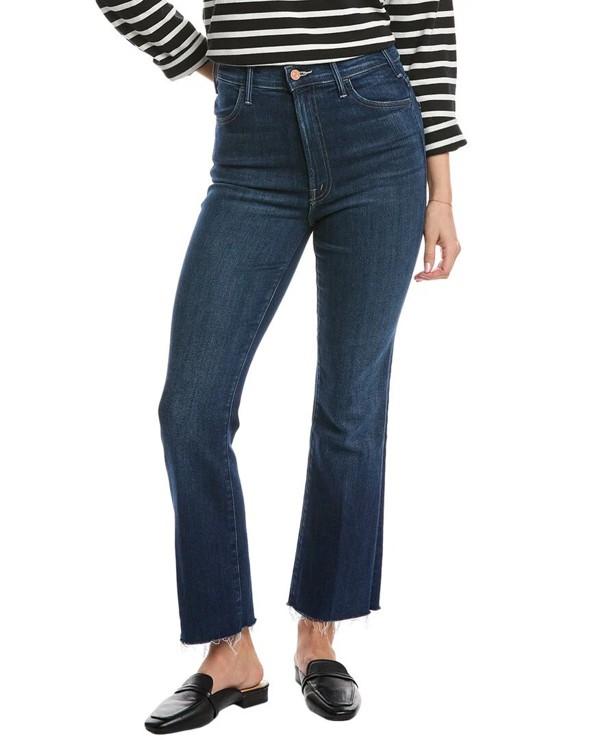 MOTHER The Hustler Ankle Fray Home Movies Flare Jean | Shop Simon