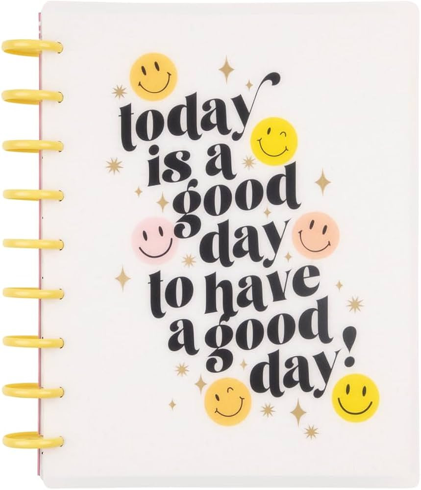 Happy Planner Disc-Bound 12-Month Planner, July 2024–June 2025 Daily Planner, Vertical Layout, ... | Amazon (US)