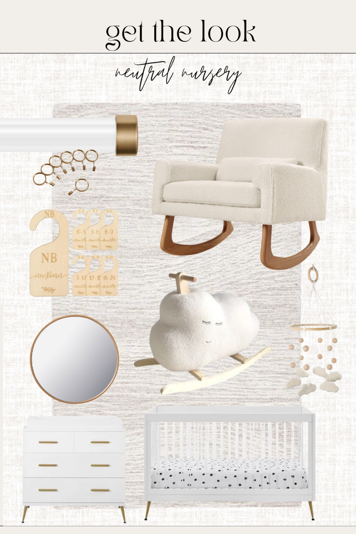 Neutral Nursery, Cloud Nursery, Modern Nursery, Baby Nursery, Baby Girl Nursery

#LTKbaby #LTKfamily #LTKbump