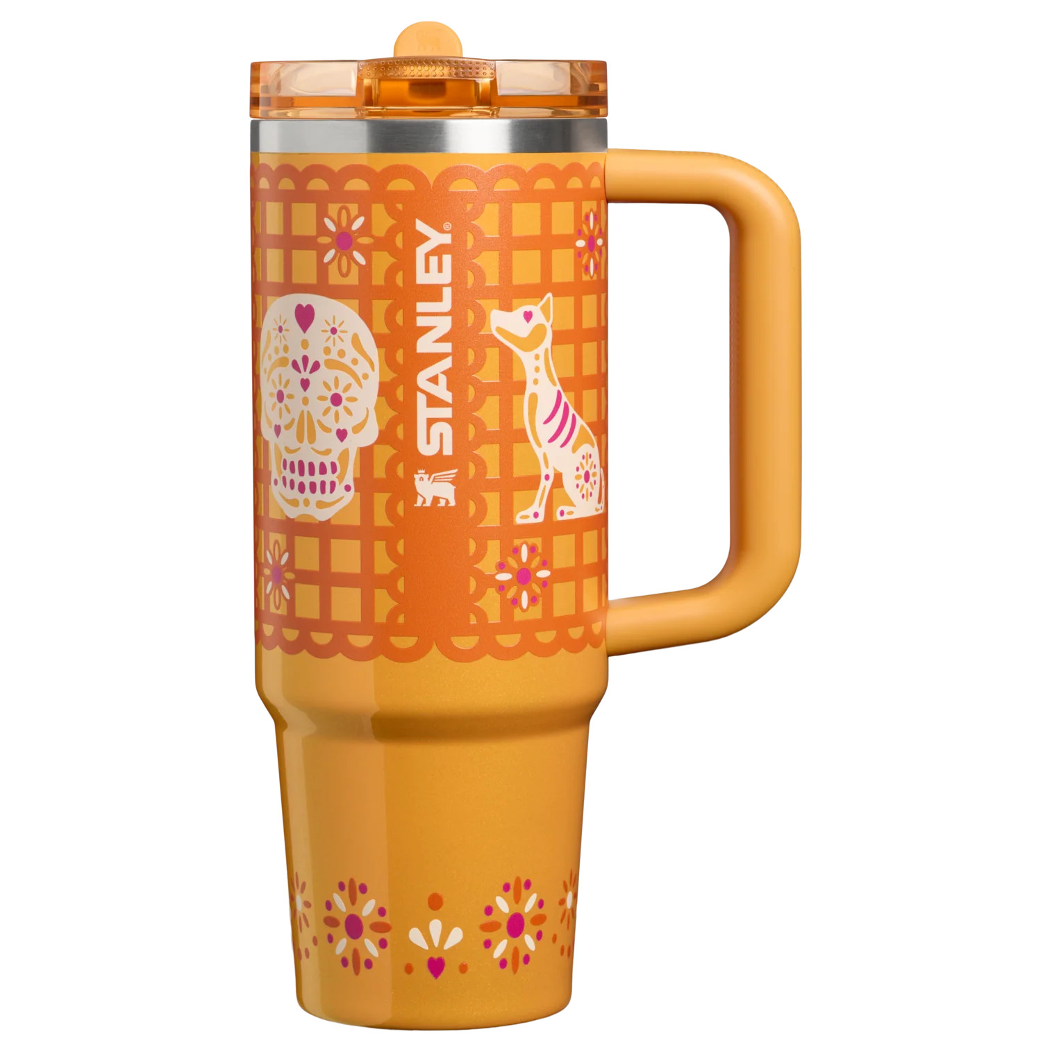 The Quencher® ProTour Flip Straw Tumbler | 30 OZ Marigold Papel Picado | Stanley 1913 (US)
